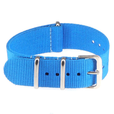 Classic Military Style Strap - Electric Blue